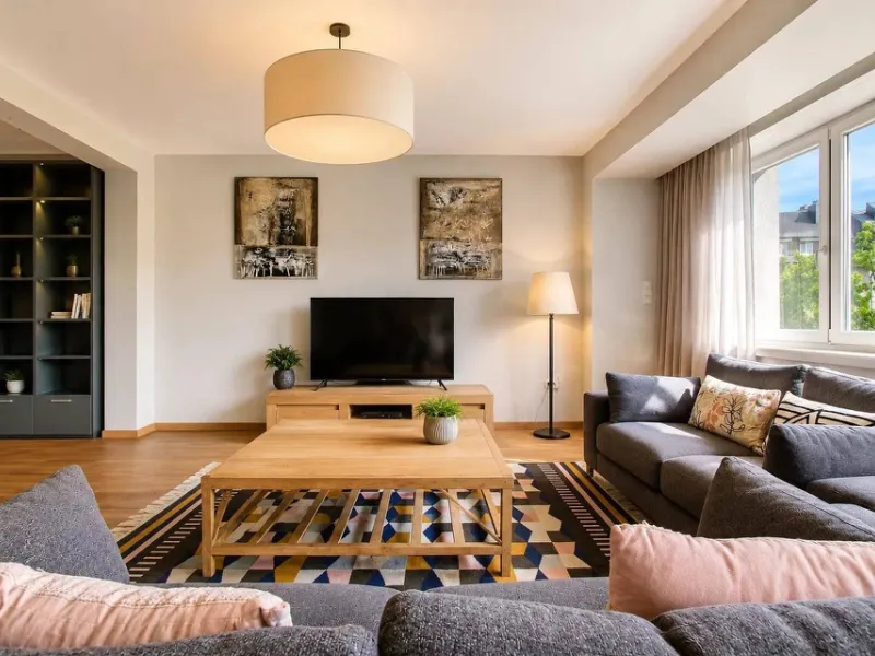 Vermietet- Wohnung möbliert 2 Schlafzimmer